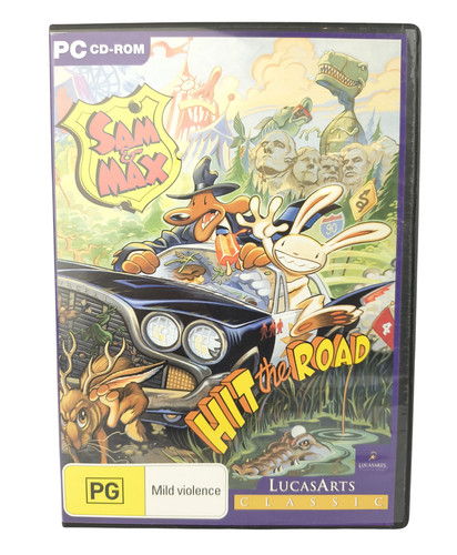Sam and max hit the - max,