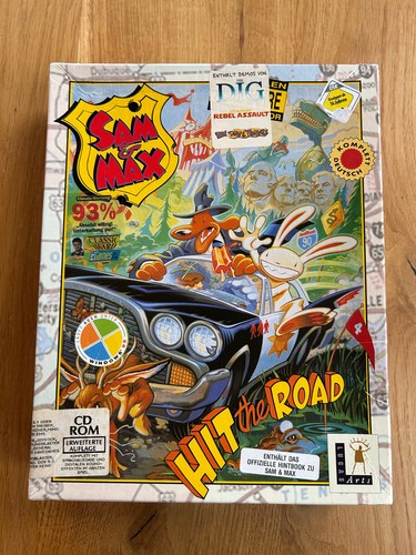 Lucasarts sam max hit - lucasarts,