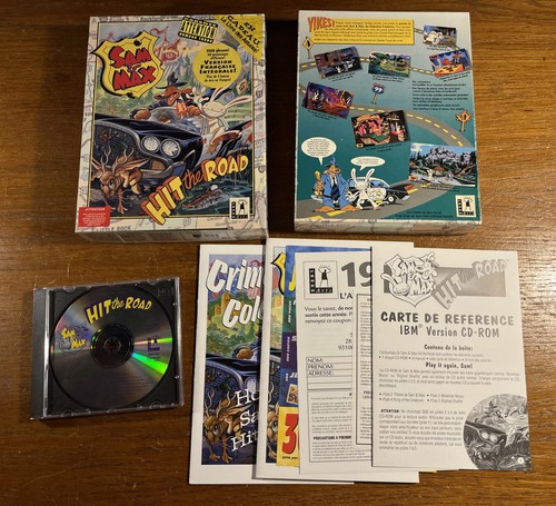 Jeu lucasarts sam max - jeu,