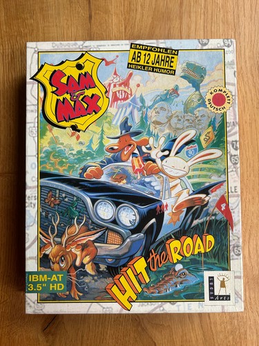 Lucasarts sam max hit the - lucasarts,