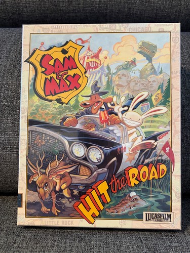Sam max hit - road, pc