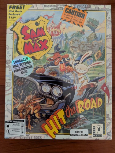 Sam max hit the road - hit,